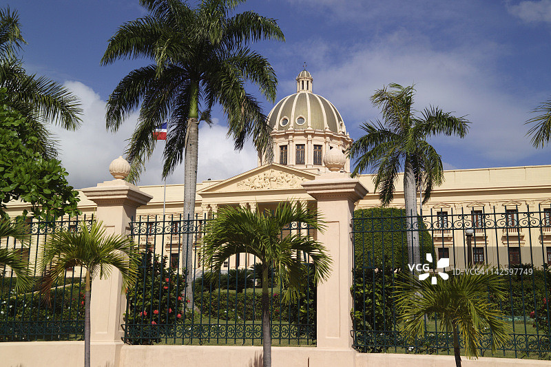 多米尼加共和国圣多明各国家宫殿图片素材