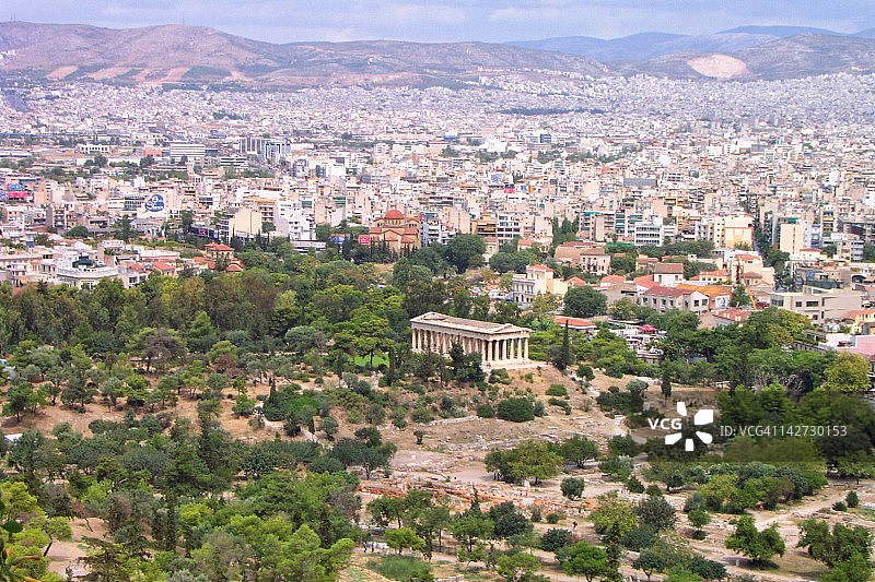 赫菲斯托斯神庙图片素材