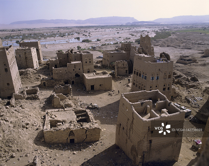 马里卜古城遗址图片素材