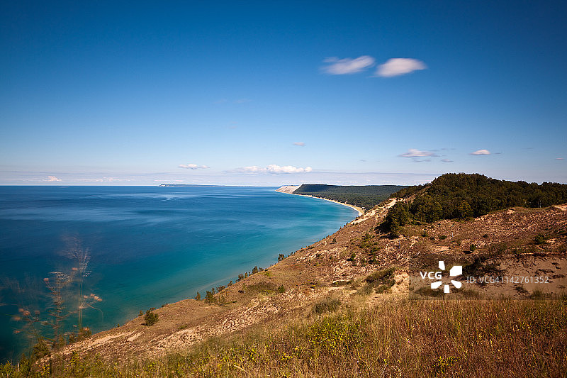 密西根湖图片素材