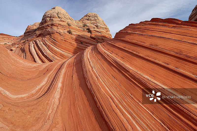 朱砂色悬崖图片素材