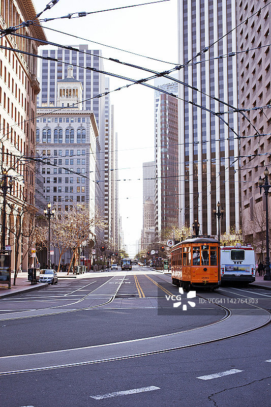旧金山市场街图片素材