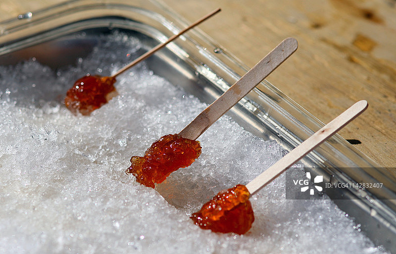 枫糖太妃糖图片素材