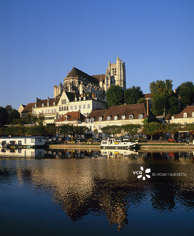 法国勃艮第欧塞尔图片素材