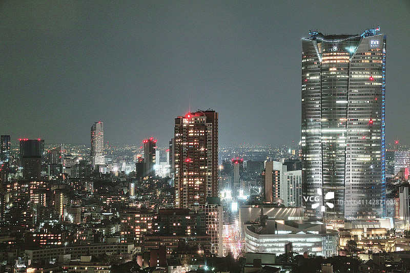 从东京塔看到的六本木图片素材