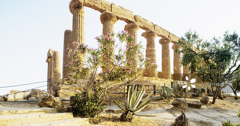 神庙谷：赫拉·拉奇尼亚神庙图片素材