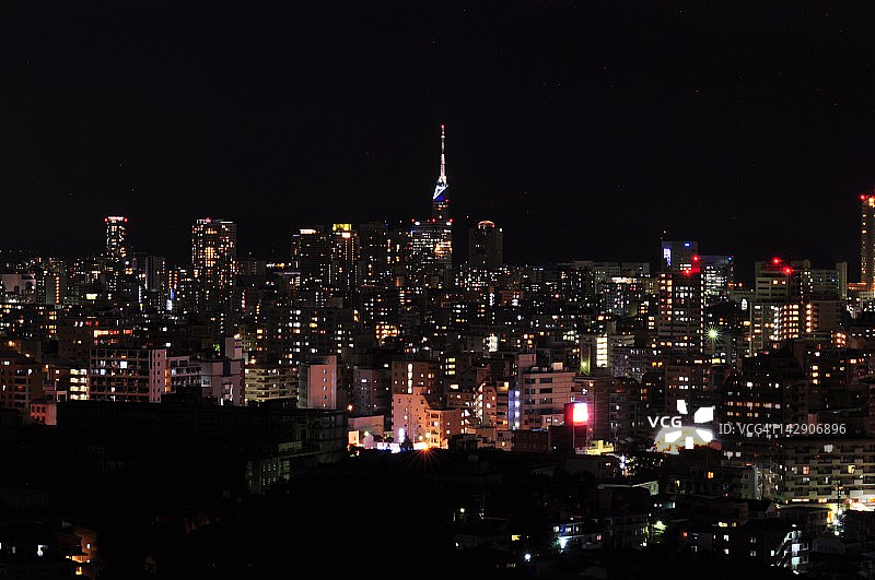 福冈城市风光图片素材