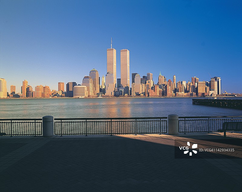 曼哈顿下城，世贸中心图片素材