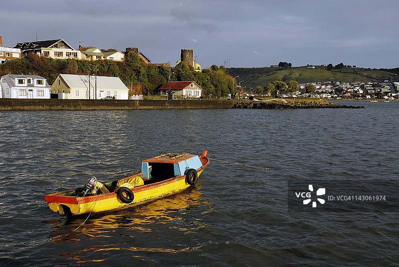 智利奇洛埃岛图片素材