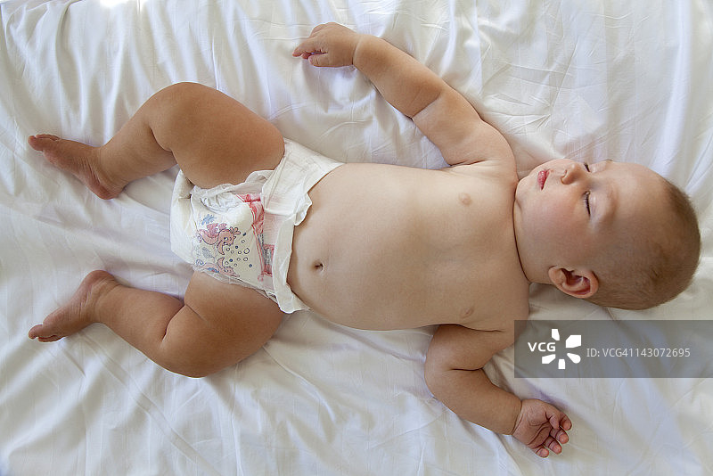 宝宝睡觉图片素材