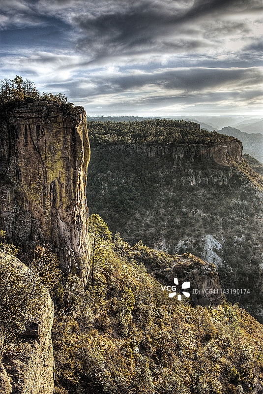 观景台峡谷图片素材