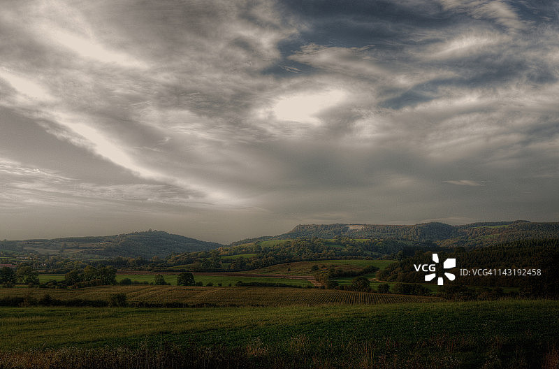 基尔伯恩白马图片素材