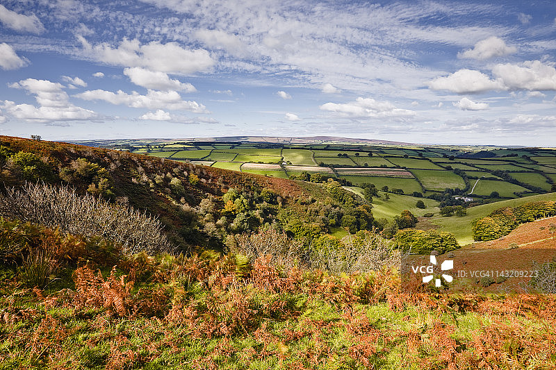 埃克斯穆尔国家公园的魔鬼潘趣酒碗图片素材