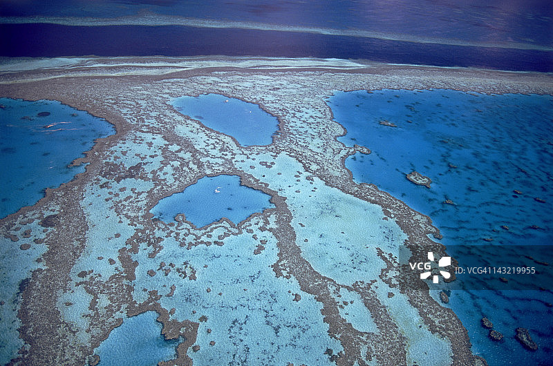 哈迪礁，澳大利亚昆士兰州大堡礁图片素材