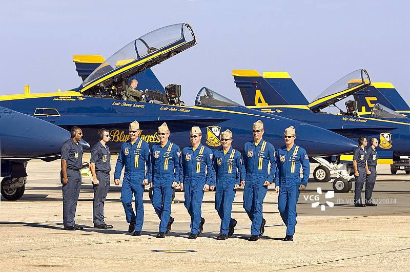 彭萨科拉海军航空站：蓝色天使图片素材