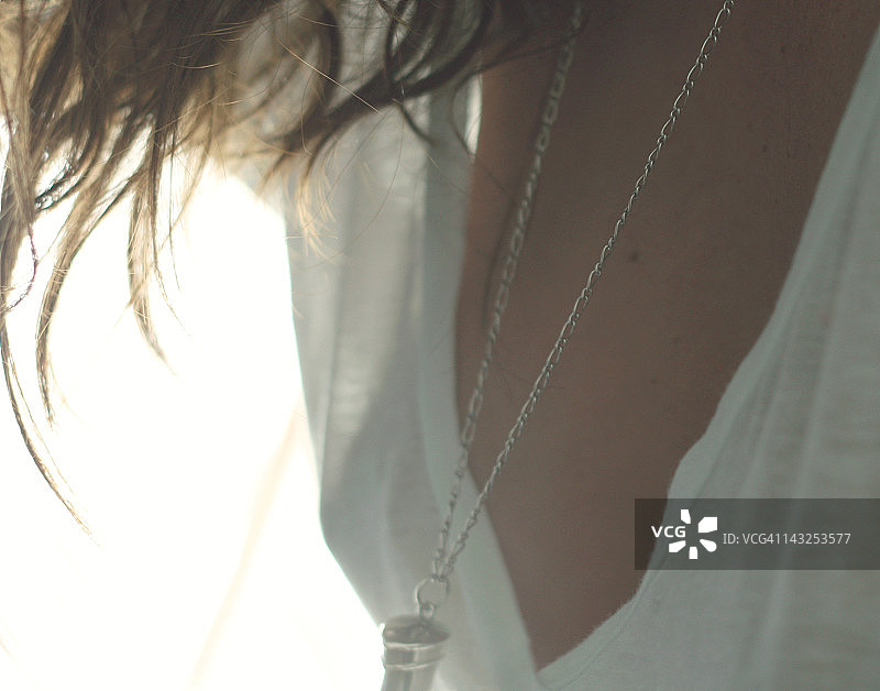 女士项链图片素材