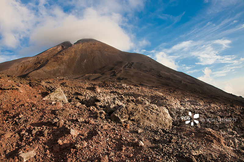 帕卡亚火山图片素材