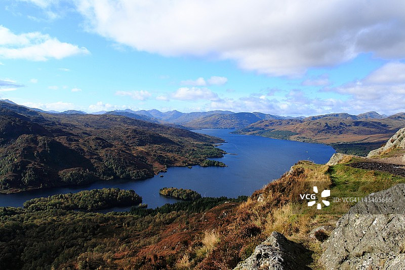 卡特琳湖景色图片素材