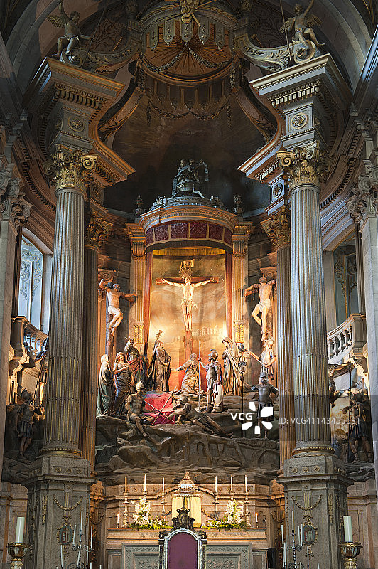 布拉加 Bom Jesus do Monte 圣殿内景图片素材