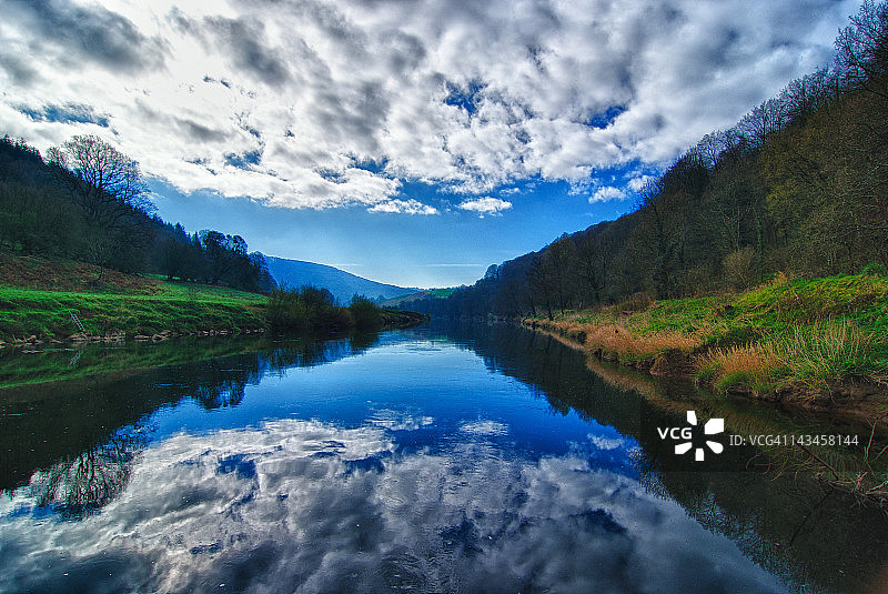 怀伊河风光图片素材