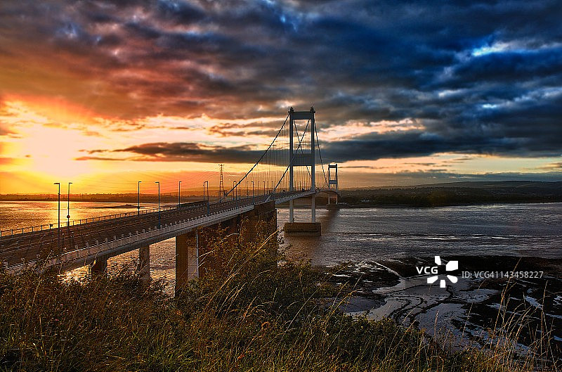 格洛斯特郡塞文桥图片素材