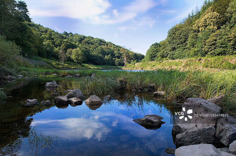 怀伊河谷图片素材