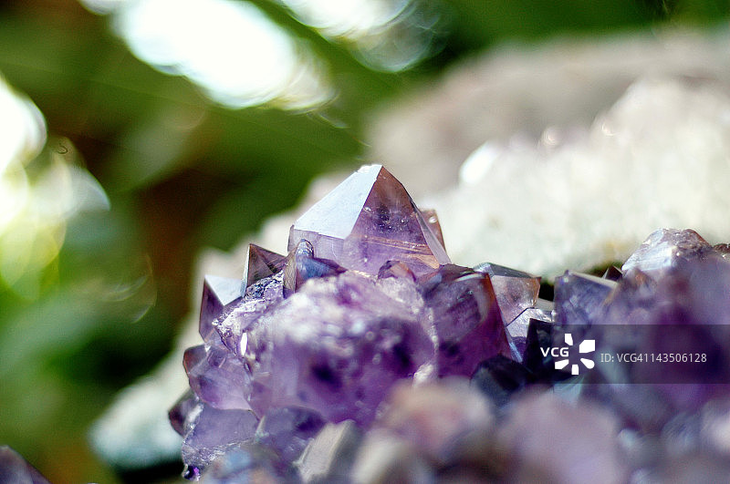 紫水晶图片素材