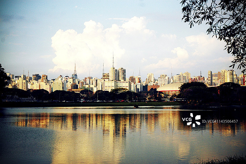 圣保罗天际线图片素材