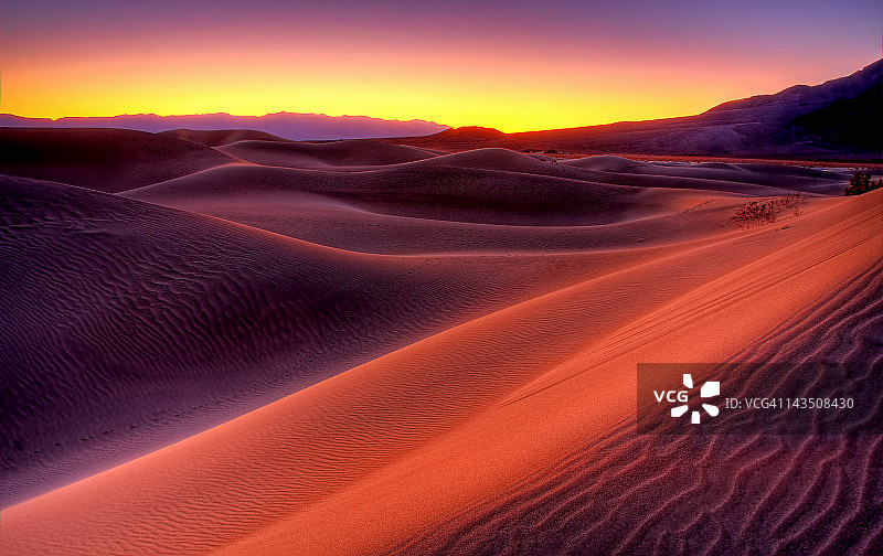 死亡谷沙丘图片素材