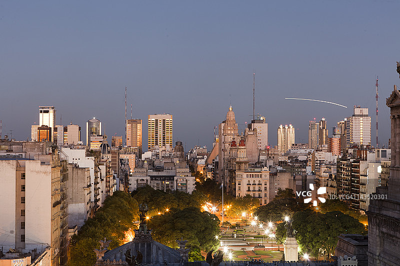 布宜诺斯艾利斯国会广场图片素材