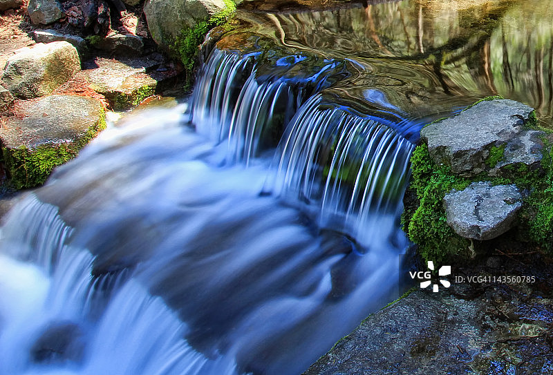 小瀑布图片素材