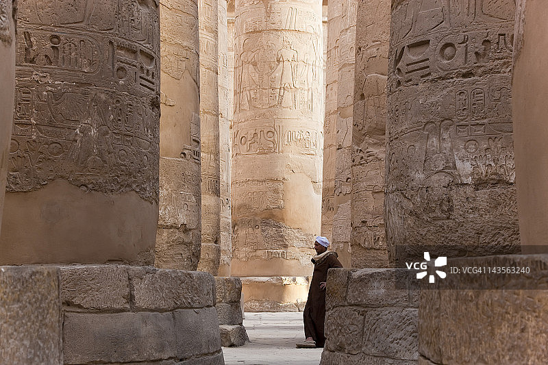 埃及卢克索卡纳克阿蒙神庙图片素材