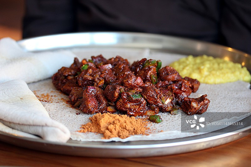 埃塞俄比亚牛肉菜肴图片素材