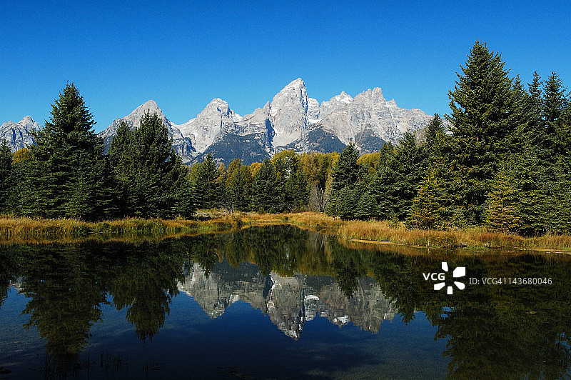 秋季的大提顿国家公园图片素材