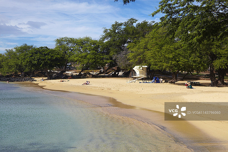 哈普纳湾海滩图片素材