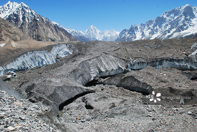 巴尔托洛冰川图片素材