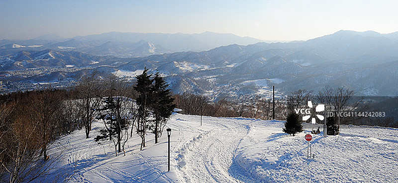 藻岩山图片素材