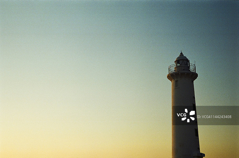 灯塔剪影图片素材