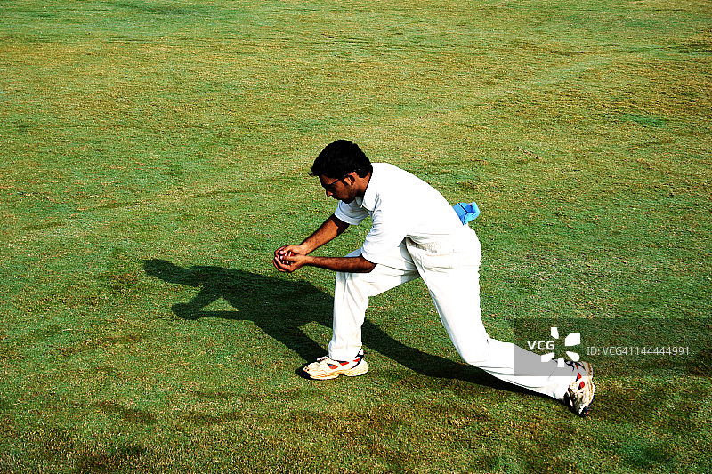 外场手接球图片素材