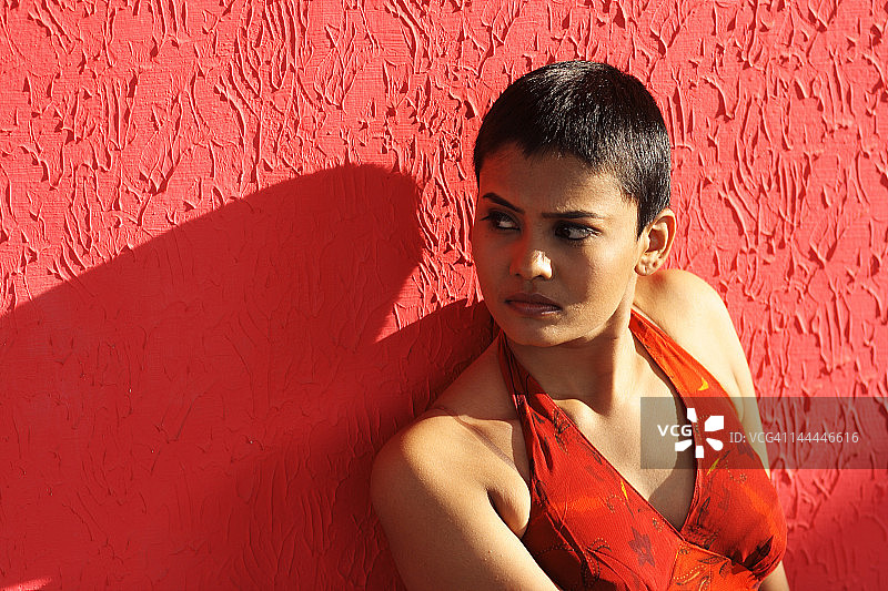 特写：女模特图片素材