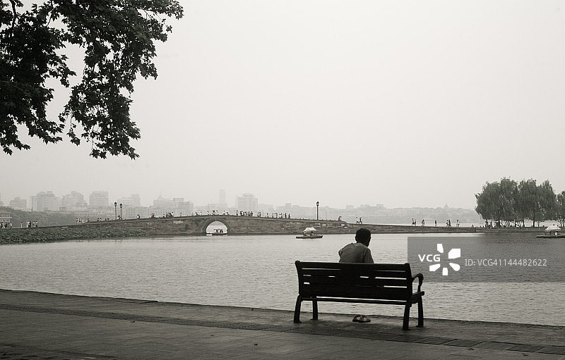 杭州断桥图片素材