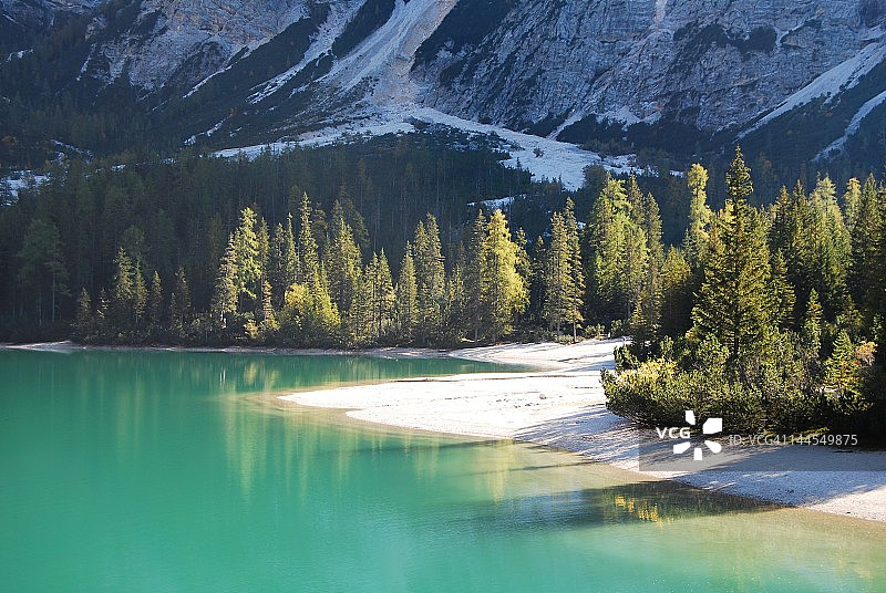 布莱斯湖景色图片素材