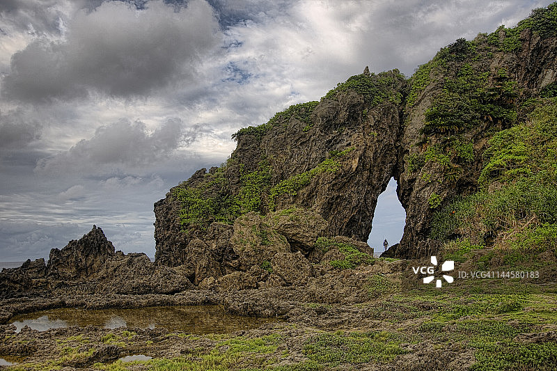 米富加岩石图片素材