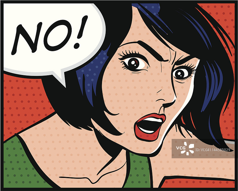 女人呼喊图片素材