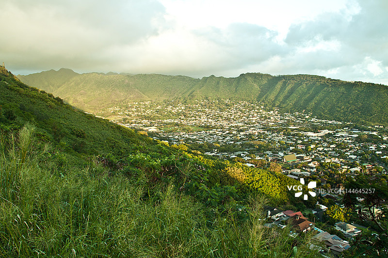 火奴鲁鲁景色图片素材