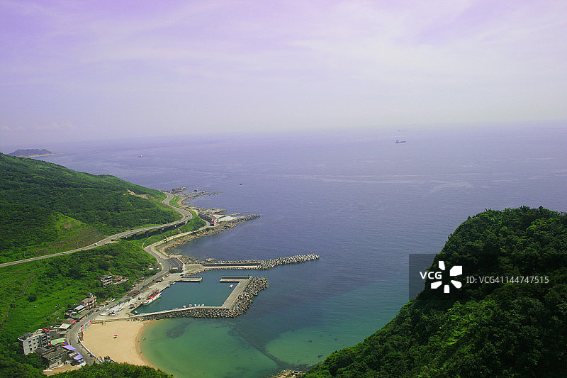 基隆天际线图片素材