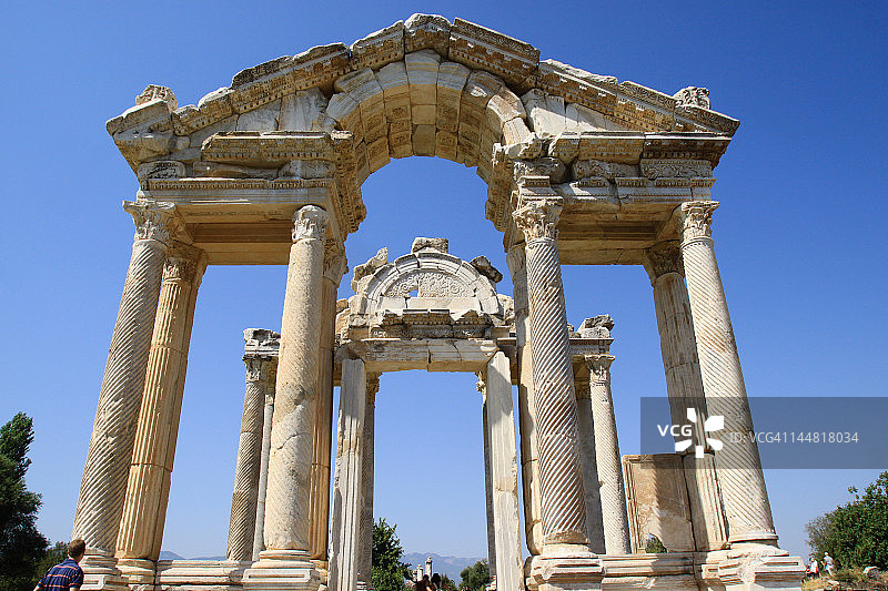 阿佛洛狄西亚的四面门廊图片素材