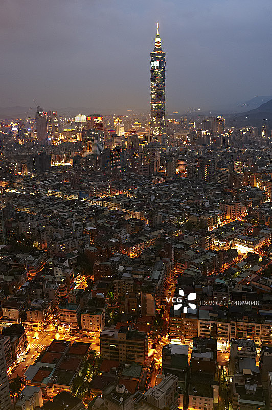 台北金融中心，台北101大楼图片素材