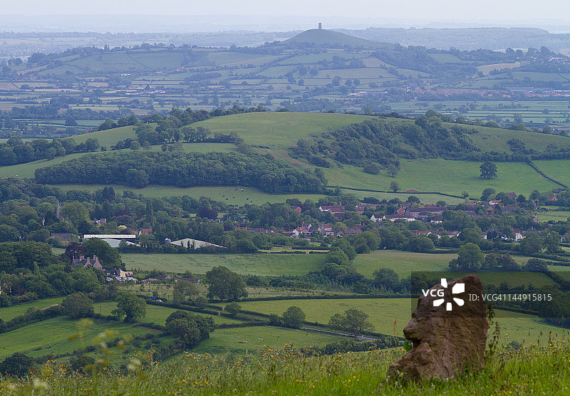 萨默塞特的格拉斯顿伯里托尔图片素材