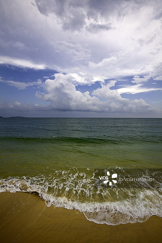 柔和的海浪图片素材